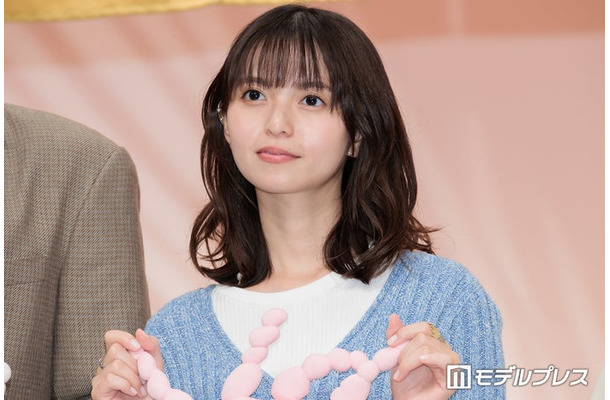 「まめとむぎ」記者会見に出席した齋藤飛鳥(C)モデルプレス
