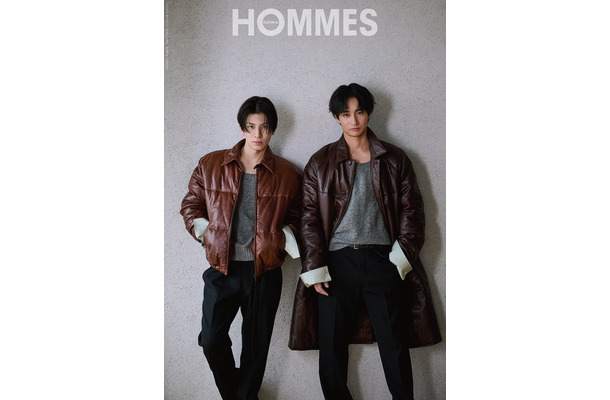 「GIANNA HOMMES 05」(9月30日発売/ナンバーセブン)長谷川慎&古屋呂敏表紙版/提供画像