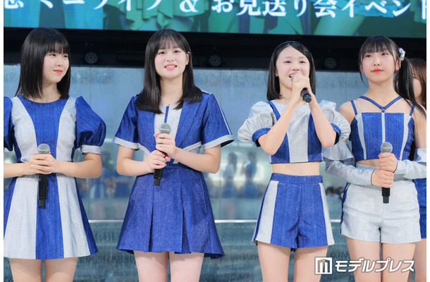 『Lonely...But not Alone/Yes か No か私か』発売記念イベントに出席した石川華望、安田美結、鈴木もあ、杉原明紗(C)モデルプレス