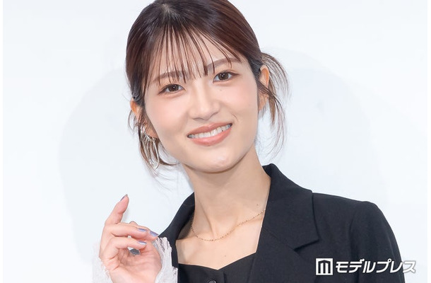 「FIRST EGOISM」合同取材に出席した若月佑美（C）モデルプレス