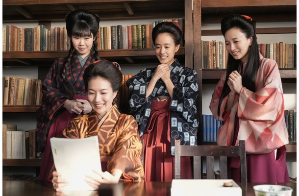中井千聖、木竜麻生、石橋静河、華優希「ブラッサム」第7話(C)NHK