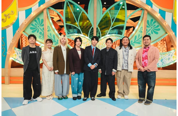 陣内智則、渋谷凪咲、Mrs. GREEN APPLE、岡田准一、秋山竜次、松井ケムリ(C)TBS