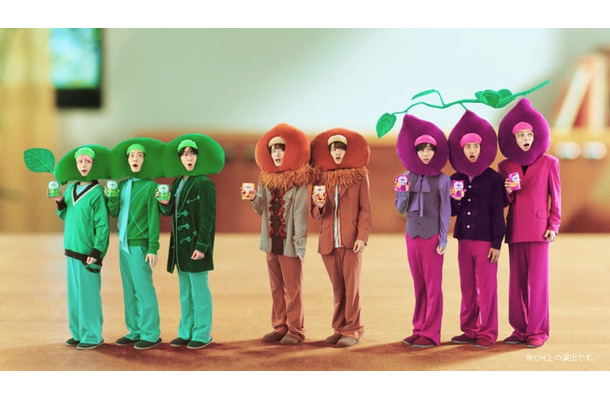 Snow Man/新TVCM「そら豆いもくりカルビーミーノ」篇より(提供写真)