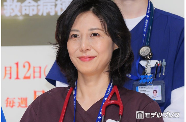 「救命病棟24時」制作発表会見に出席した松嶋菜々子(C)モデルプレス