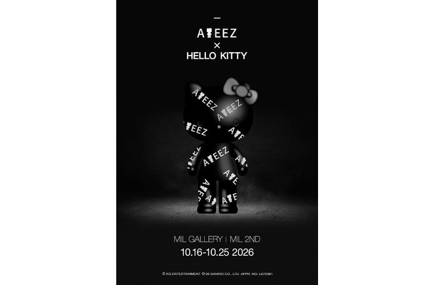 ATEEZ × HELLO KITTY “BLACK SERIES” POP-UP STORE/提供画像