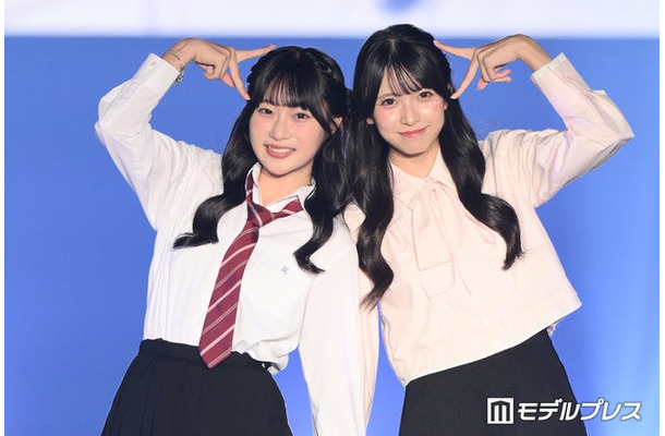 秋元優奈、白石乙華（C）モデルプレス