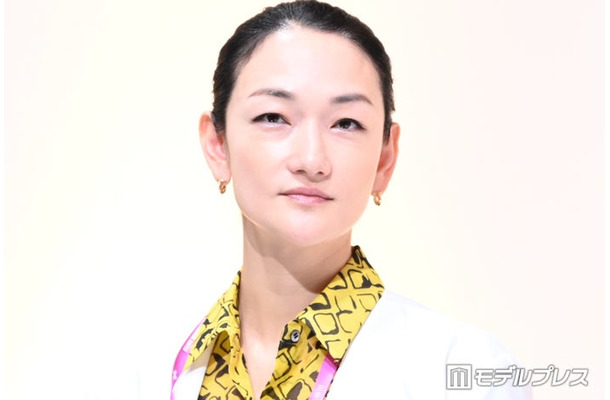 ドラマ「アナログナース~デジタルってなんなんだよ!?~」記者会見に参加した冨永愛(C)モデルプレス