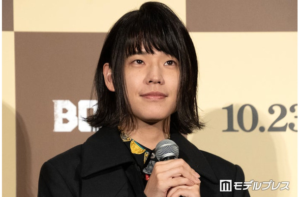 「BOSS/ボス」完成披露プレミアに出席したおヨネ(C)モデルプレス