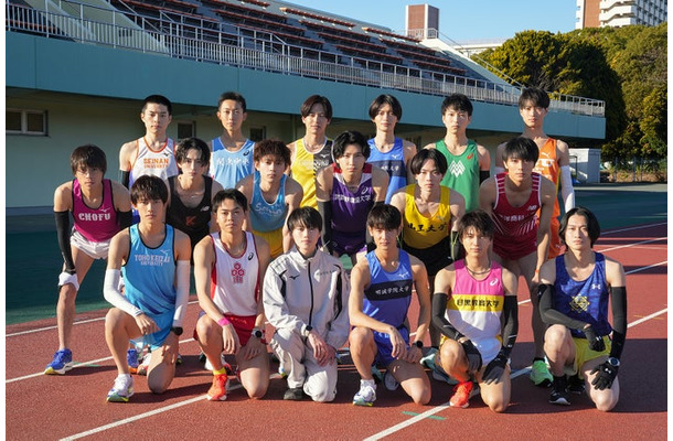 「俺たちの箱根駅伝」学生キャスト(C)日本テレビ