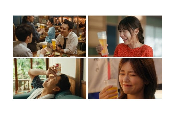 「キリン一番搾り」新CM(提供写真)