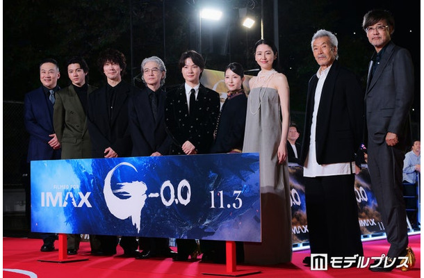 田中美央、山田裕貴、佐々木蔵之介、吉岡秀隆、神木隆之介、浜辺美波、長澤まさみ、田中泯、山崎貴監督(C)モデルプレス
