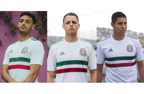 メキシコ代表、W杯アウェイユニフォームを発表！胸に「国の誇り」