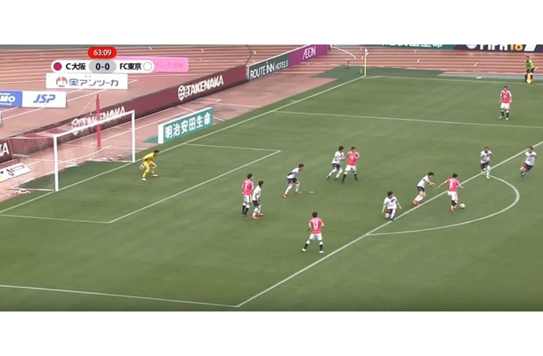 山口蛍は何でもできる！相手DFを引きつけてやった「スルーパス」がコレ