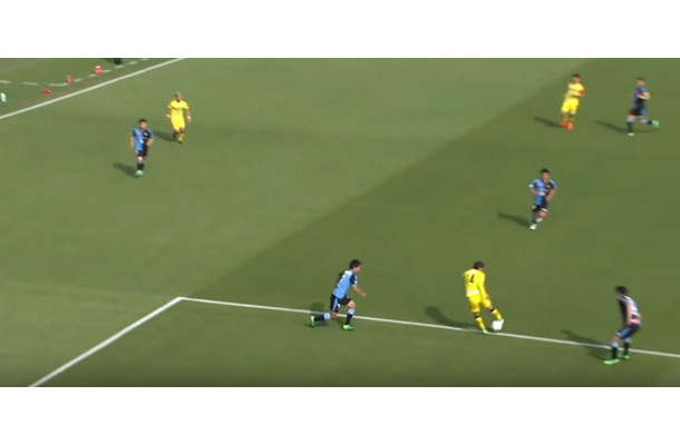 あるぞ、W杯行き！柏FW伊東純也、完璧トラップ→華麗ターンで魅せた