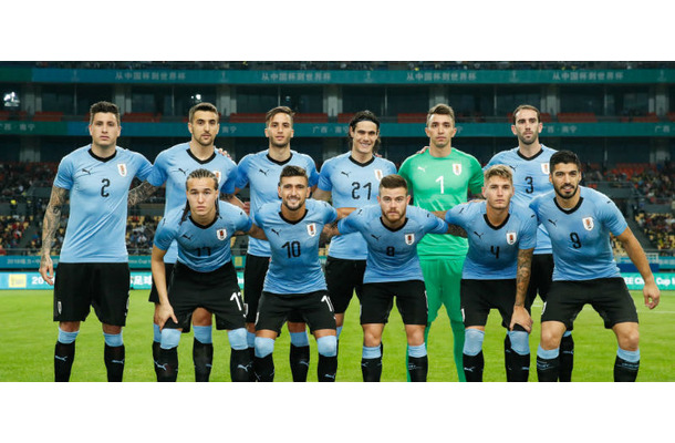 ウルグアイ代表、W杯の最終メンバー23人を発表！