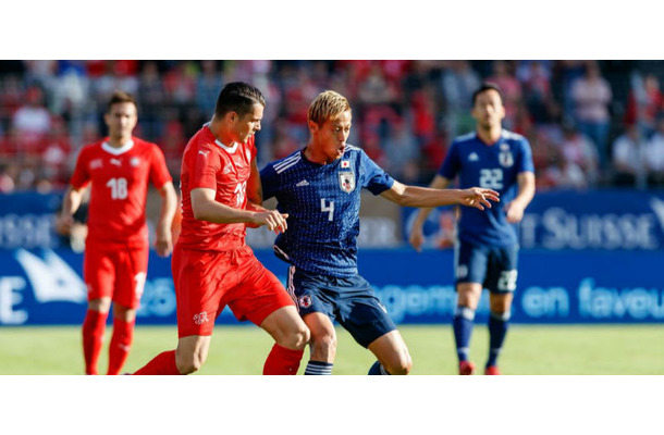日本代表、FIFAランク6位のスイスに無得点で敗戦