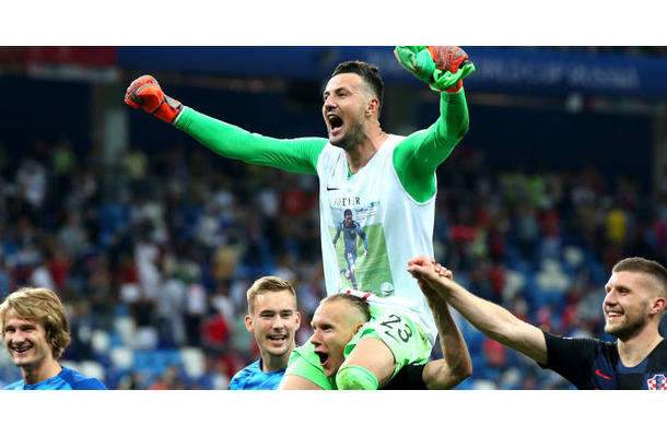 W杯クロアチア代表GK「ルールはリスペクトするが、亡き同僚のシャツは脱がない」