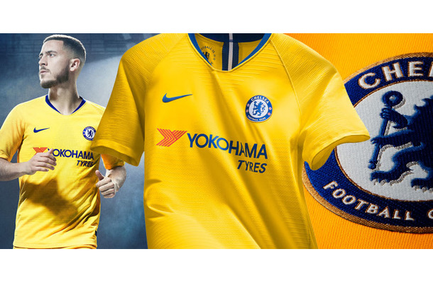チェルシー、「優勝カラー」の2018-19アウェイユニフォームを発表！