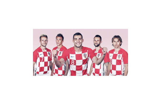 W杯決勝に臨むクロアチア代表、ここまでのTOP5プレーヤー