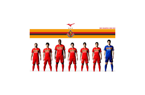 名古屋グランパス、2019新ユニフォームのデザインを発表！湘南戦での着用も決定