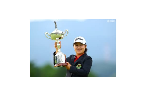 昨年の女子オープンで公式戦連勝を飾った畑岡奈紗（撮影：村上航)