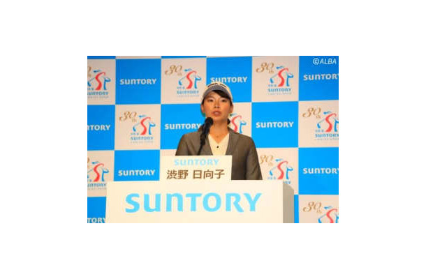 渋野日向子の今季ギアを青木翔コーチに聞いてみた（撮影：福田文平)