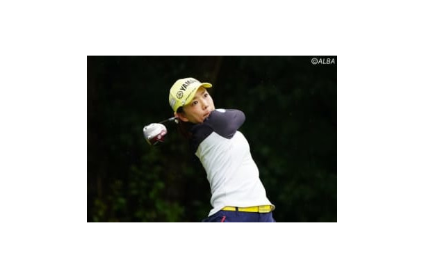 有村智恵がいよいよ大型ヘッドに移行か！？（撮影：鈴木祥)