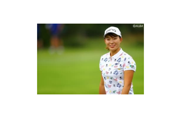 昨年は海外メジャーで優勝した渋野日向子　来期は米ツアー？（撮影：村上航)