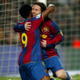 メッシのバルサ残留をどう思う？ 元相棒エトーはこう答えた