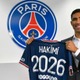 PSG、アシュラフ・ハキミの獲得を発表　背番号も決定！