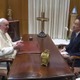 首相、核なき世界へ教皇と連携