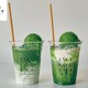 熱海に抹茶スタンド「熱海青葉舎」塩抹茶ラテやクリームをかける富士プリン提供