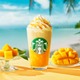 スタバ新作「オリエンタル マンゴー & ティー フラペチーノ」濃厚な果肉使用＆異国情緒漂う“リゾートフラペ”