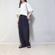 今季の白Ｔは「表面感トップス」が正解！体型を拾わない涼感コーデが叶います【40代の毎日コーデ】