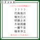 クイズです！「ハテナに入る四字熟語は？」ほかの四字熟語はあるルールに基づいて並んでいます【難易度LV２.・甘口】