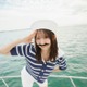 日向坂46藤嶌果歩、マリンルック＆付け髭で船長に 1st写真集先行カット第5弾解禁