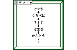 クイズです！「最後の単語は何でしょう？」意外と簡単かも【難易度LV２.・甘口】