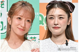 石川梨華＆辻希美、モー娘。“同期”2ショット公開「デビュー25周年おめでとう」「激エモ」の声
