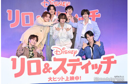 トラジャ中村海人、7人揃ってのステージに歓喜「リロ＆スティッチ」日本版エンドソング披露