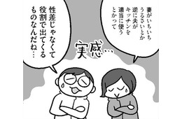 性差ではなく役割で決まる？ 口うるさい女と適当な男の真理を見た！【どんどん仲良くなる夫婦は家事をうまく分担している。  #５】