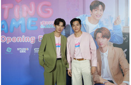 Snow Man向井康二、タイドラマで共演・マーチと再会 ファンミーティングで作品アピール【Dating Game～口説いてもいいですか、ボス！？～】