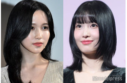 TWICEモモ＆ミナ、黒髪ロング＆お揃いミニスカ衣装のダンス動画公開「双子みたい」「そっくり」の声