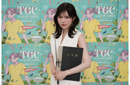益若つばさ“先生役”で色気溢れる チャンスを掴む秘訣は「積み重ね」【TGC香川2025】