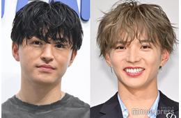 なにわ男子・高橋恭平、EXILEツアーへ「FNS歌謡祭」裏でもグッズ着用 佐藤大樹＆佐野玲於と3ショット披露