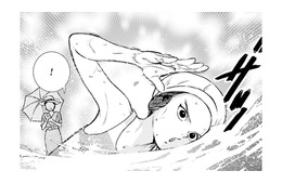「きれいな泳ぎ方のまま…沈んでいくわ」固くなりすぎてうまく泳げない女中さん【うちのちいさな女中さん #29】