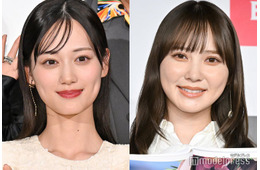 山下美月＆加藤史帆、タンクトップでディズニー満喫「サングラス似合ってる」「かとした可愛い」の声