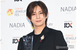 Hey! Say! JUMP山田涼介、知念侑李に「イケメン彼氏みたいなことをしました」夏のジュエリーは「裸になったときに首元に」【第36回 日本ジュエリーベストドレッサー賞】