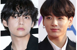 BTS・V、ジョングクの膝上で密着 上裸のジミンも公開で「貴重」「破壊力すごい」と注目集まる