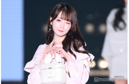 ＝LOVE大谷映美里、甘めピンクワンピで降臨 ウインクにキュン【関コレ2025A/W】