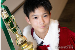 “日本一のイケメン中学一年生”白坂洵葵くん、Snow Man目黒蓮に憧れ 夢は俳優「自分も追いつけるように」【「中一ミスターコン2025」インタビュー】